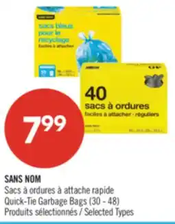 Pharmaprix NO NAME Quick-Tie Garbage Bags (30 - 48) offer