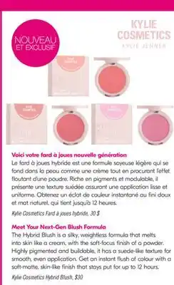 Pharmaprix Kylie Cosmetics Hybrid Blush offer