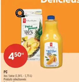 Pharmaprix PC Juice 1,54 L - 1,75 L offer