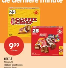 Pharmaprix NESTLÉ Minis (25) offer