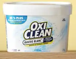 Walmart Détachant à lessive polyvalent ou Ravive blanc de OxiClean en poudre offer