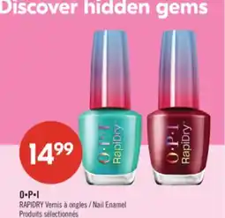 Pharmaprix O•P•I RAPIDRY Nail Enamel offer