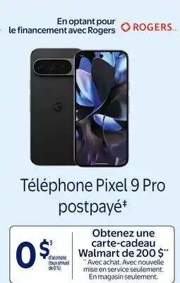 Walmart Telus - Google Pixel 9 offer