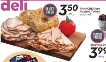 Safeway Panache oven roasted turkey offer