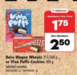 Real Canadian Superstore Dare Wagon Wheels or Viva Puffs Cookies offer