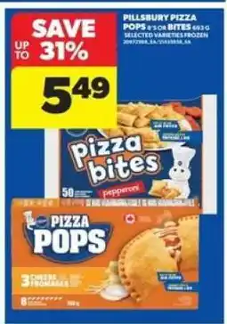 Real Canadian Superstore Pillsbury Pizza Pops or Bites offer