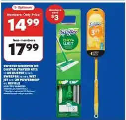 Real Canadian Superstore Swiffer Sweeper or Duster Starter Kits offer