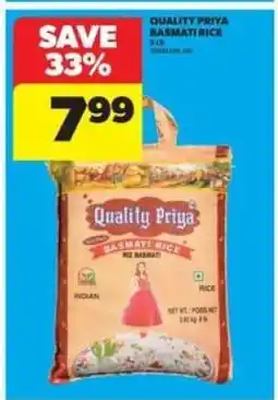 Real Canadian Superstore Quality Priya Basmati Rice offer