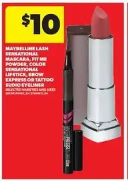 Real Canadian Superstore Maybelline Makeup Products offer