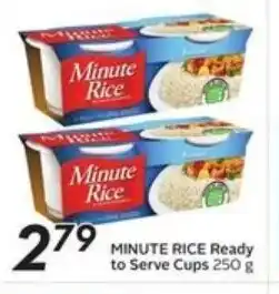 Safeway Minute rice ready to serve cups offer