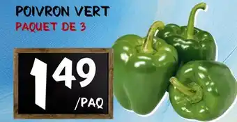 Marche Salaberry Poivron Vert offer