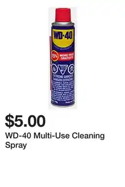 Dollarama WD-40 Multi-Use Cleaning Spray offer