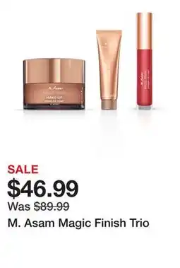 TSC Stores M. Asam Magic Finish Trio offer