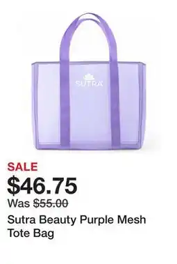 TSC Stores Sutra Beauty Purple Mesh Tote Bag offer