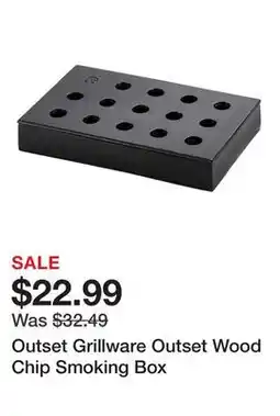 TSC Stores Outset Grillware Outset Wood Chip Smoking Box offer