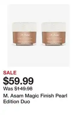 TSC Stores M. Asam Magic Finish Pearl Edition Duo offer