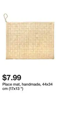 IKEA Place mat, handmade, 44x34 cm (17x13 ) offer