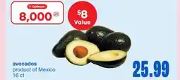Wholesale Club Avocados offer