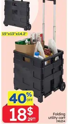 Rossy Folding utility cart offer