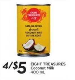 Eight treasures coconut milk