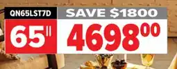 2001 Audio Video QN65LST7D SAMSUNG 65 The Terrace Partial Sun Neo QLED 4K offer