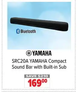 2001 Audio Video SRC20A YAMAHA Compact Sound Bar with Built-in Sub offer
