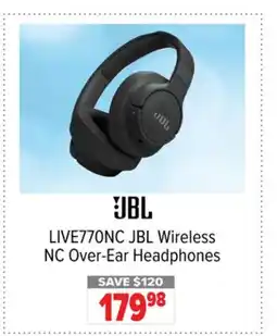 2001 Audio Video LIVE770NC JBL Wireless NC Over-Ear Headphones offer