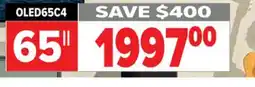 2001 Audio Video OLED65C4 LG 65 OLED evo offer