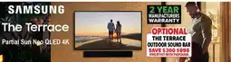 2001 Audio Video QN55LST7D SAMSUNG 55 Partial Sun Neo QLED 4K offer