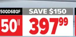 2001 Audio Video 50QD68QF Hisense 50 QLED offer