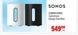 2001 Audio Video SUBM1US1BW Cylindrical Design Sub Mini offer
