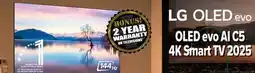 2001 Audio Video OLED55C5 LG 55 OLED evo AI C5 4K Smart TV 2025 offer