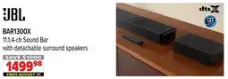2001 Audio Video BAR1300X JBL 11.1. 4-ch Sound Bar with detachable surround speakers offer