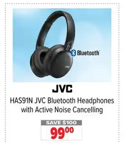 2001 Audio Video HAS91N JVC Bluetooth Headphones with Active Noise Cancelling offer
