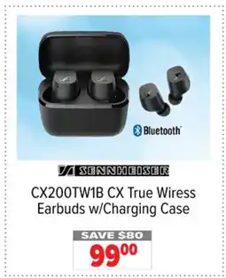 2001 Audio Video CX200TW1B CX True Wiress Earbuds w/Charging Case offer
