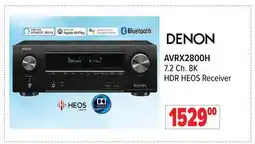 2001 Audio Video AVRX2800H DENON 7.2 Ch. 8K HDR HEOS Receiver offer