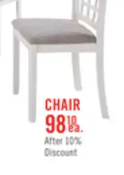 The Brick Drake 41.5 Leather-Look Fabric Chair with Pull-Out Ottoman and Flip-Up Headrest - Black offer