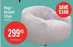 The Brick Hugz 45 Fabric Accent Chair - Grey offer