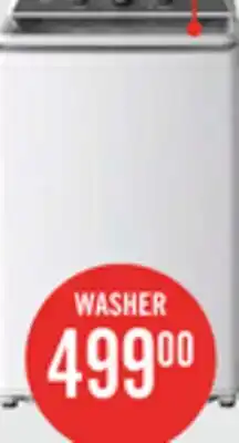 The Brick Midea 4.3 Cu. Ft. Top-Load Washer - White - MLV43A3AWW offer