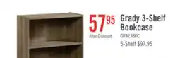 The Brick Grady 24.5 3-Shelf Bookcase - Summer Oak offer