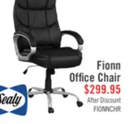 The Brick Sealy Fionn 30.5 Adjustable Office Chair - Black offer