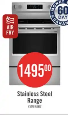 The Brick Maytag 30 5.3 Cu. Ft. Electric Range with No Preheat Air Fry - Stainless Steel - YMFES6030RZ offer