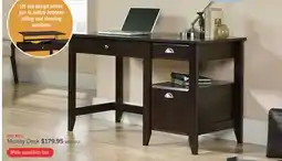 The Brick Murray 53 Traditional Lift Top Office Desk with Storage - Dark Brown offer