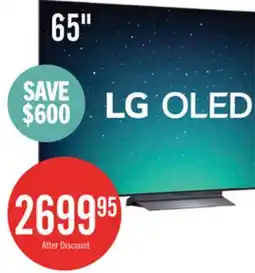 The Brick LG 65 C5 4K OLED evo AI Smart TV offer