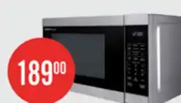 The Brick Sharp 1.1 Cu. Ft. Carousel Countertop Microwave - Stainless Steel - SMC1162KSC offer