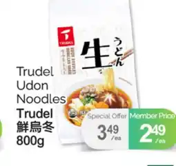 T&T Supermarket TRUDEL UDON NOODLES NOODLES, 800 G offer
