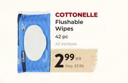 Marche Leo's COTTONELLE Flushable Wipes offer