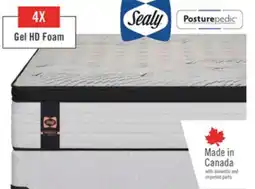 The Brick Sealy Posturepedic Plus 1000 Series Bronson Eurotop Luxury Firm Queen Mattress offer