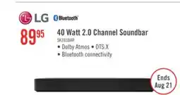 The Brick LG 2.0 CH Bluetooth Dolby Atmos DTS:X Soundbar (SK1.ACANLLK) offer