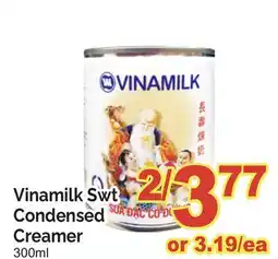 T&T Supermarket VINAMILK SWT CONDENSED CREAMER, 300ML offer